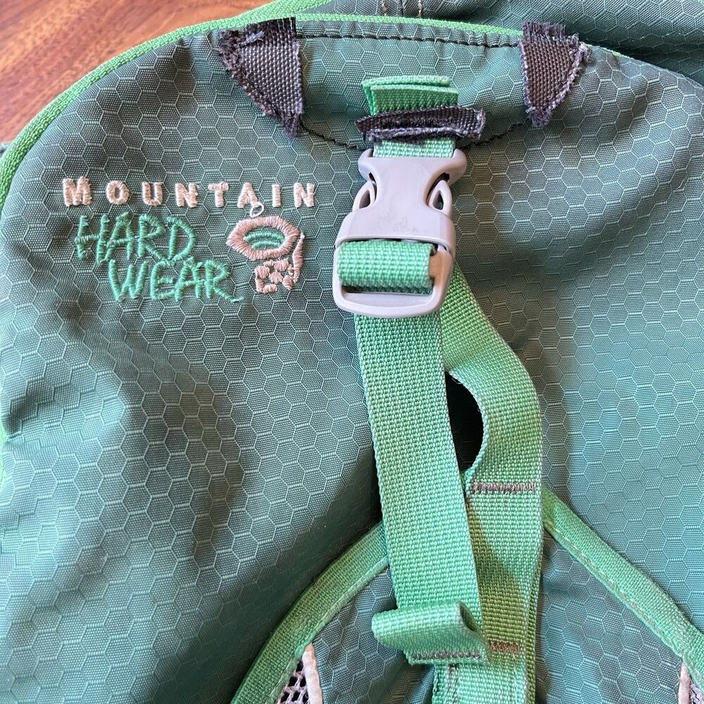 Mountain Hardwear Backpack Agama Green Outdoors Camping Hiking - Picture 2 of 16